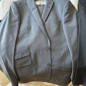 Tiger of Sweden Gray Sport Coat with Notched Lapels